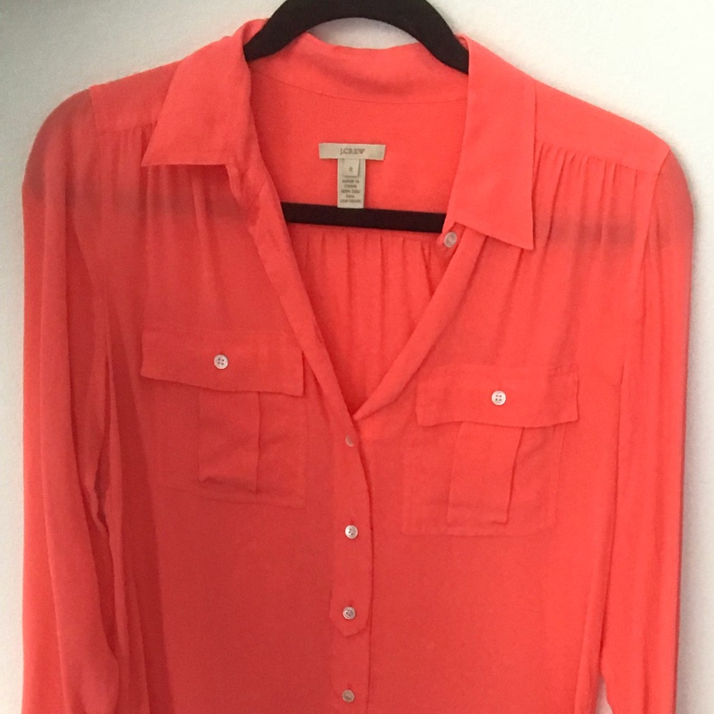 J.Crew Silk Blouse